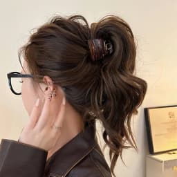 High End Tortoiseshell Hair Clip. High Ponytail Fixed Artifact. Long Lasting Styling of Temperament Hair Accessories