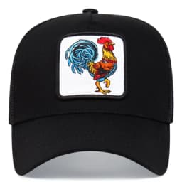 Fashion Trucker Caps With Embroidery Animals Patch Four Seasons Snapback Baseball Cap For Men Women Adjustable Visor Hat