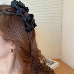 1/2 Pcs Black Fabric Bowknot Hair Claw Clips Women Cute Small Double-sided Acrylic Bangs Shark Clip Hairpins Accessories Sets