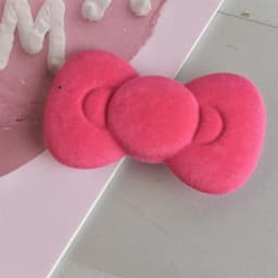 2026 New Trend Flocked Bow Hair Clip Soft Plush Cartoon Barrettes Party Kawaii Hair Accessories Women's Cute Side Duckbill Clip
