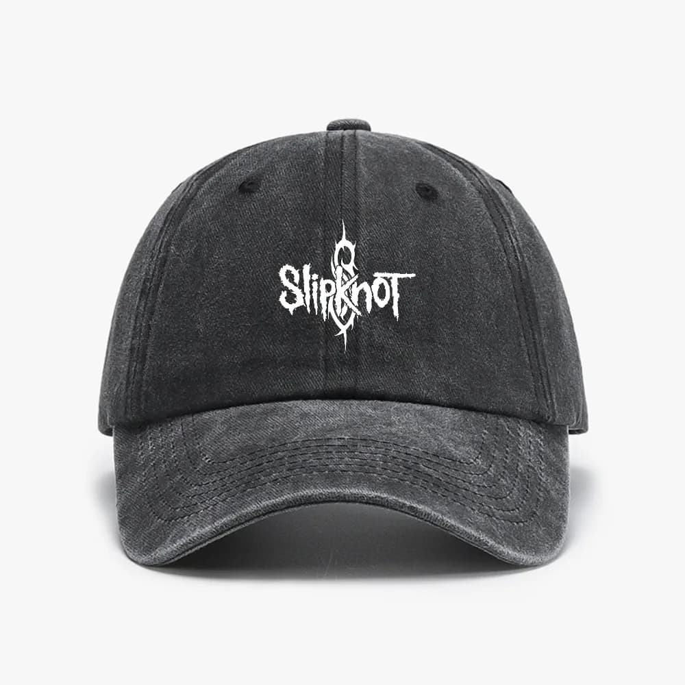 Summer Men Women Slipknots Baseball Cap Washed Distressed Denim caps Men women Rock band Snapback hats