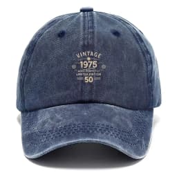 Men's Simple Retro Baseball Caps Wash for Outdoor Sports and Street Style Solid Color and Distressed Look for Men's Workout