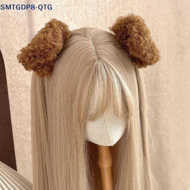 Hot!Hot! NEW 1Pair New Cute Puppy Ears Side Clips For Girls Plush Hairpin Kawaii Barrettes Headwear Kids Hair Accessories Gifts