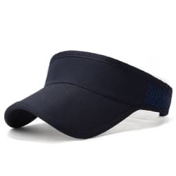 Summer flat top batten outdoor hat with edging and patchwork mesh sun hat, sweat-absorbing hat, all-in-one running hat