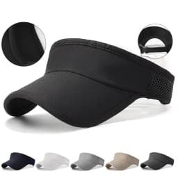 Summer flat top batten outdoor hat with edging and patchwork mesh sun hat, sweat-absorbing hat, all-in-one running hat
