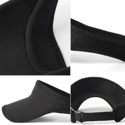Summer flat top batten outdoor hat with edging and patchwork mesh sun hat, sweat-absorbing hat, all-in-one running hat