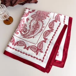 Elegant Floral Print Square Scarf for Women Summer Silk Touch Bandana Lightweight Shawl Neck Scarf Women Classic Multi Use