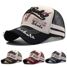 Unisex BLACK REBEL Embroidery Washing Baseball Net Caps Spring Summer Outdoor Adjustable Casual Hats Sunscreen Hat Sports Cap