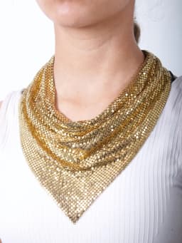 Sequined Scarves for Night Club Party Bandanas Punk Neck Scarf Stage Performances Necklace Shimmering Headscarf Neckwear