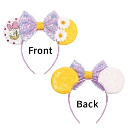 Disney Mickey Mouse Ears Headbands for Baby Girls Daisy Duck Hairbands Donald Duck Headwear Adults Women Bows Hair Accessories