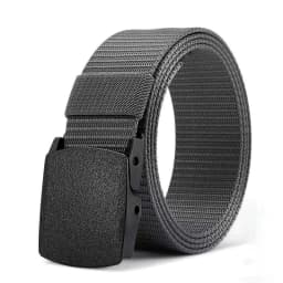 1pcs Belt Canvas Tactical Outdoor Men's And Women's Belt Pants Belt Nylon Versatile Casual Student Belt Quick Release Buckle