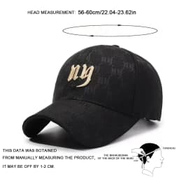 Unisex NY Lettter Embroidery Baseball Caps Spring and Autumn Outdoor Adjustable Casual Hats Sunscreen Hat Sports Cap