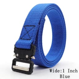 Kids Tactical Belt 25mm Quick Release Adjustable Metal Buckle Military Style for Boys And Girls Children's Belt with Metal Clasp