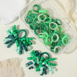 52/57PCS Girls' Bow Hair Accessories Set, for Children, Babies, and Girls' Bow Hair Clips, Headbands, and Headband Decorations
