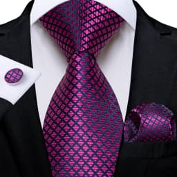 Men's Formal Ties Wedding Accessories Striped Floral Paisley Neck Tie Set Handkerchief Cufflinks Gift For Men