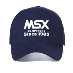 New MSX computer since 1983 baseball cap summer man women graphic anime Snapback hats outdoor adjustable Breathable sun hats