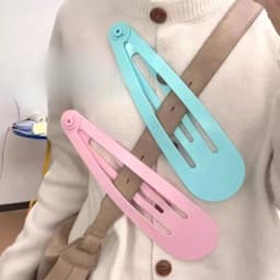 Oversized Teardrop Shaped Hair Clips INS Style Bangs Holding Clips Hairpin Stylish Practical Hair Bag Decor Gifts for Daily Life