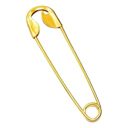 Punk Gold Metal Large Safety Pin Hair Clip For Women Unique Geometric Hairpins Fashion Hair Claw Barrettes Hair Accessories