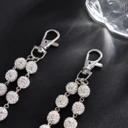 Hip Hop Rock Rhinestone Wallet Chain for Men Trendy Hipster Keychain Waist Chain Cool Daily Outfit Jewelry Decor Jeans Chain