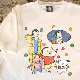 Heavyweight 260g Pure Cotton Short Sleeve T-Shirt Loose Fit Cartoon Anime Kids Fun Party Tee Summer Spring Cotton Shirt