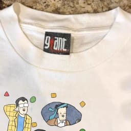 Heavyweight 260g Pure Cotton Short Sleeve T-Shirt Loose Fit Cartoon Anime Kids Fun Party Tee Summer Spring Cotton Shirt