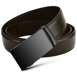 Fashion Automatic Buckle Belt Large Size 105-140 150 160 170cm Belt Male PU Leather Waist Straps Male Jeans Waistband for Men