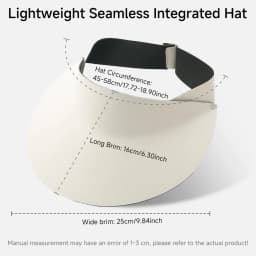 Sun Top Hat, Summer New Style, No Trace UV Sunscreen Hat, Foldable Women's Outdoor Sports Sun Hat, UV Resistant