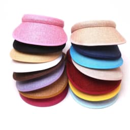 New Multi-function Wide Brim Suncap Foldable Straw Cap Beach Hats Visor Hat Sun Hat
