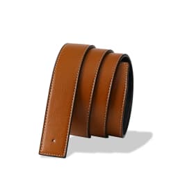 Men High Quality Pin Smooth Buckle Male Straps Without Buckle Luxury Brand Belts No Buckle PU Leather Waistband No Buckle 3.8cm
