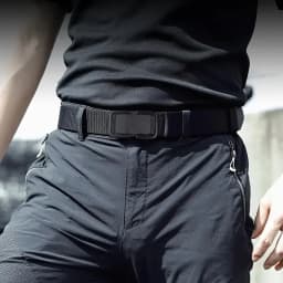 PAUL HUEMAN Automatic Buckle Belt, Tactical Belt For Men And Women
