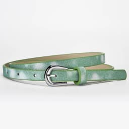 Fashion Sequin-Embellished Fine-Pin Buckle PU Belt: Women's High-End, Trendy Denim Over-the-Knee Belt Clothing Accessory