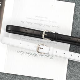 Fashionable Korean-Style Casual Leather Belt Versatile Minimalist Slim-Fit Belt for Wome Retro Everyday Dresses School Uniforms
