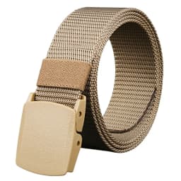 Unisex Nylon Tactical Waist Belt Adjustable Buckle Outdoor Travel Waistband 120cm For Men Female Jeans Pants Daily Accessory