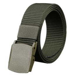 Unisex Nylon Tactical Waist Belt Adjustable Buckle Outdoor Travel Waistband 120cm For Men Female Jeans Pants Daily Accessory