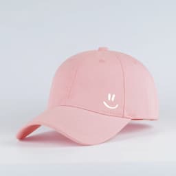 Women's Basic Smiley Graphic Baseball Cap Adjustable Casual Hat for Daily Travel Weekend Gathering Vacation Party