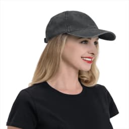 Incorgnito Corgi Dog Pun Washed Denim Baseball Cap Adjustable Unisex Casual Outdoor Hat