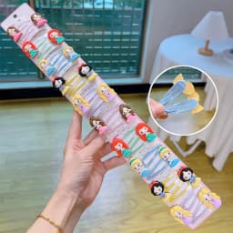 20pcs Cartoon Princess Hair Clips With Fun Patterns Perfect Gift for Festivals Daily Wear Cute Girl Clip Hair Accessories