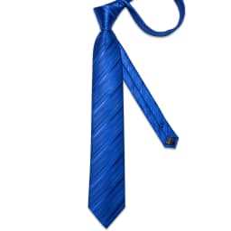 Men User‑Friendly Versatile Tie Full Set Pocket Square Cufflinks All‑round Male Formal Accessories