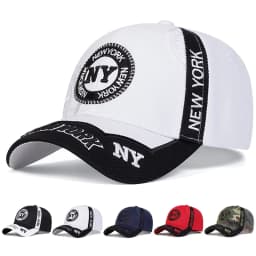 Unisex Letter Embroidery Baseball Caps Spring and Autumn Outdoor Adjustable Casual Hats Sunscreen Hat