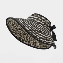 Spring Summer Visors Straw Hat for Women Foldable Wide Large Brim Beach UV-Resistant Hats