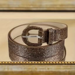1/3PC women's belt sequin fashion simple matching dress pants suitable for daily travel and play