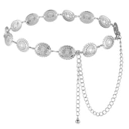 Fashion Gold Silver Waist Chain Metal Belt Adjustable Length Chain Belt Belly Chain
