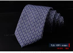 Fashion Luxury Navy Floral Printed Neck Ties For Men Women Gray Polka Dot Simulated Silk Neckties Casual Shirt Daily Wear Cravat
