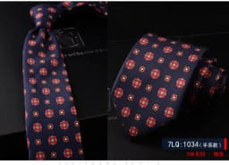 Fashion Luxury Navy Floral Printed Neck Ties For Men Women Gray Polka Dot Simulated Silk Neckties Casual Shirt Daily Wear Cravat