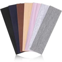 7PCS Elastic Sports Headbands For Women Stretchy Candy-Colored Hairbands Fashion Sweatbands Fitness Yoga Running Cycling 2025