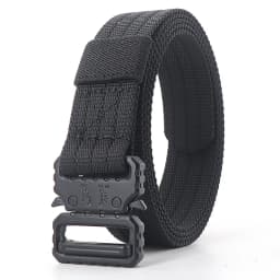 Adjustable 25mm Kids Tactical Belt Quick Release Buckle Waist Jeans Belt for Boys Girls Women Fashionable Man Belt