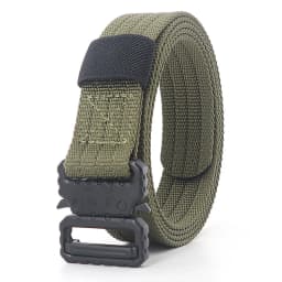 Adjustable 25mm Kids Tactical Belt Quick Release Buckle Waist Jeans Belt for Boys Girls Women Fashionable Man Belt