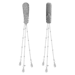 1Pcs/1Pair Retro Tassel Hair Clip Long Tassel Ethnic Style Rhinestone Hairpin Niche Unique Design Waterfall Fringe Hairclip