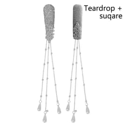 1Pcs/1Pair Retro Tassel Hair Clip Long Tassel Ethnic Style Rhinestone Hairpin Niche Unique Design Waterfall Fringe Hairclip