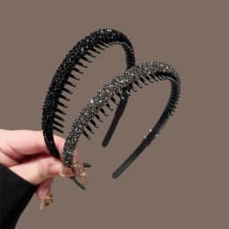 1Pc Elegant Bling Rhinestone Headband, Great Gift for Women & Girls for Daily & Special Occasions
